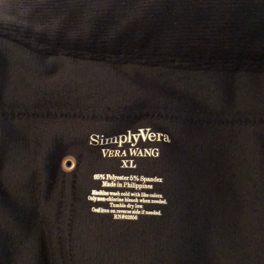 Black corduroy leggings